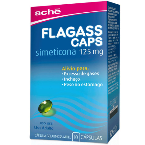 Flagass 125Mg C/10 Caps