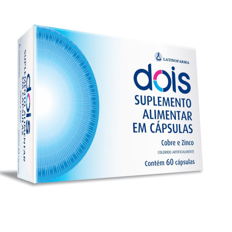 Dois Latinofarma 60 Capsulas