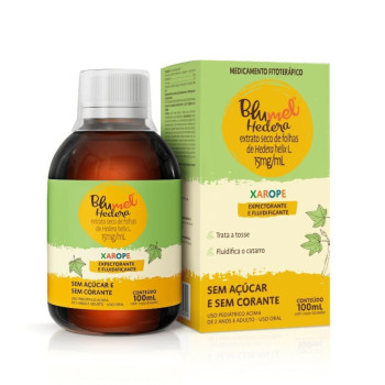 Blumel Hedera Extrato Seco de Hedera Helix L. 15mg/ml Xarope 100ml