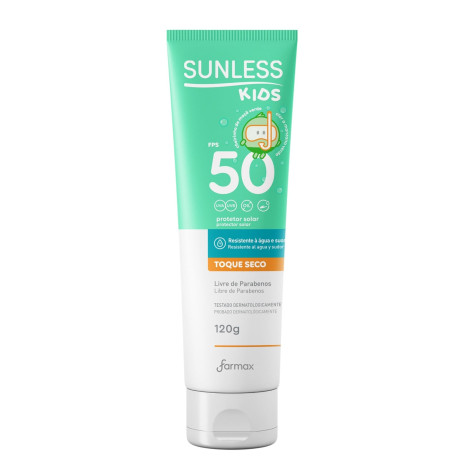 Protetor Solar Corporal FPS 50 Sunless Kids 120g