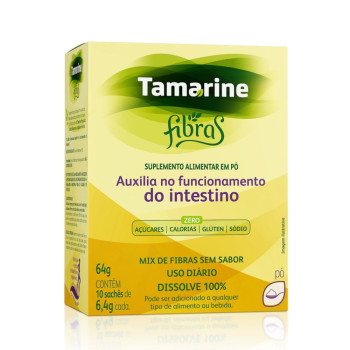 Tamarine Fibras em Pó com 10 sachês