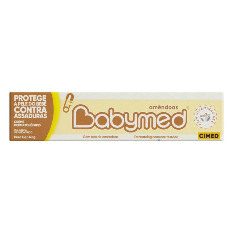 Creme Preventivo de Assaduras Babymed Amêndoas 40g