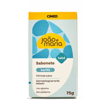 Sabonete em Barra Joao E Maria Baby Karite 75G
