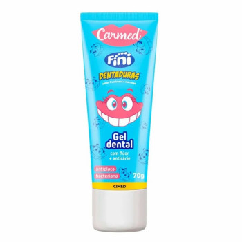 Gel Dental Carmed Com Fluor Dentadura 70G