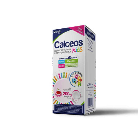 Polivitamínico Calceos Kids Cereja Infantil 200ml