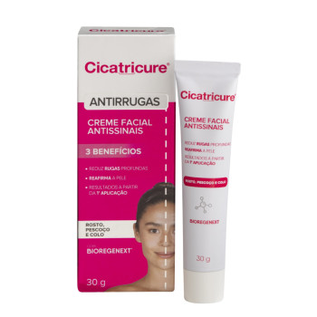 Cicatricure Antissinais Creme Facial com 30g