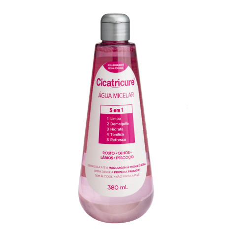Cicatricure Agua Micelar Limpeza C/380ML