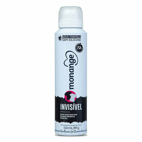Desodorante Aerosol Monange 90G Fem Ant Invis