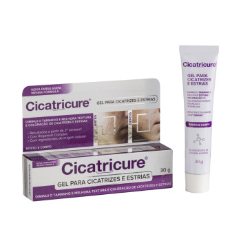 Gel para Cicatrizes e Estrias Cicatricure Rosto e Corpo com 30g