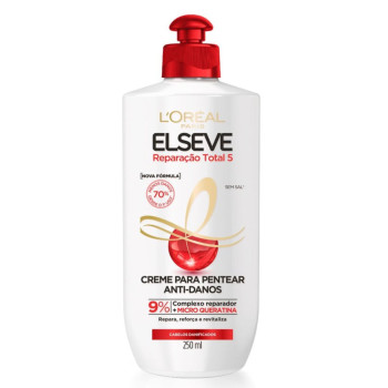 Creme de Pentear L'Oréal Paris Elseve Reparação Total 5 250ml