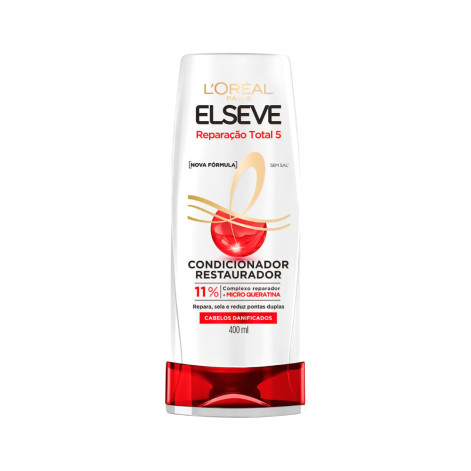 Condicionador L'Oréal Paris Elseve Reparação Total 5+ 400ml
