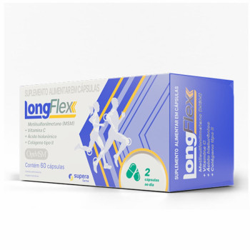  Suplemento Alimentar LongFlex 60 cápsulas