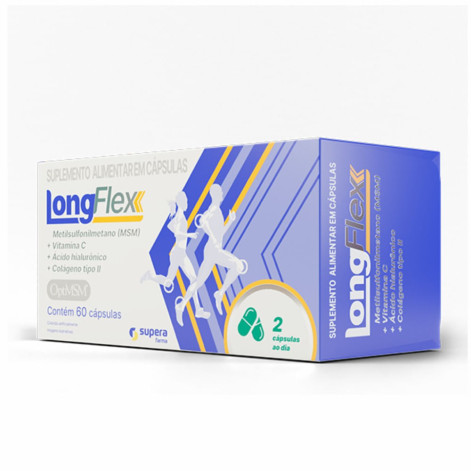  Suplemento Alimentar LongFlex 60 cápsulas