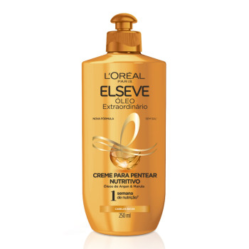 Creme para Pentear L'Oréal Paris Elseve Óleo Extraordinário 250ml