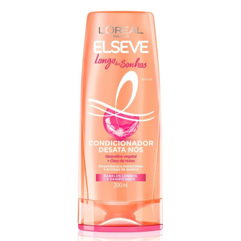 Condicionador Elseve L'Oréal Longo Dos Sonhos Desata Nós 200ml
