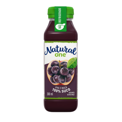 Suco Natural One 300ML Uva/Maca