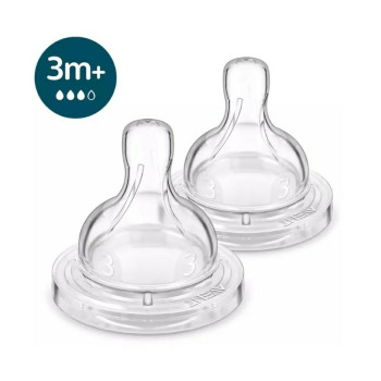 Bico Mamadeira Phillips Avent Anti Col 3